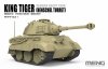 Meng Model WWT-021 World War Toons King Tiger (Henschel Turret) German Heavy Tank